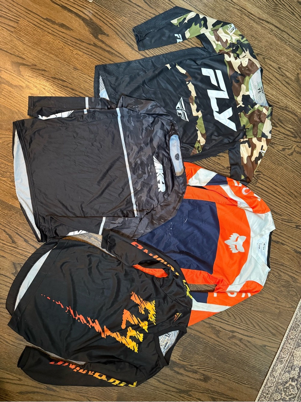 Motocross BMX Long-Sleeve Jersey - 2 Fly Racing, FOX & a local brand